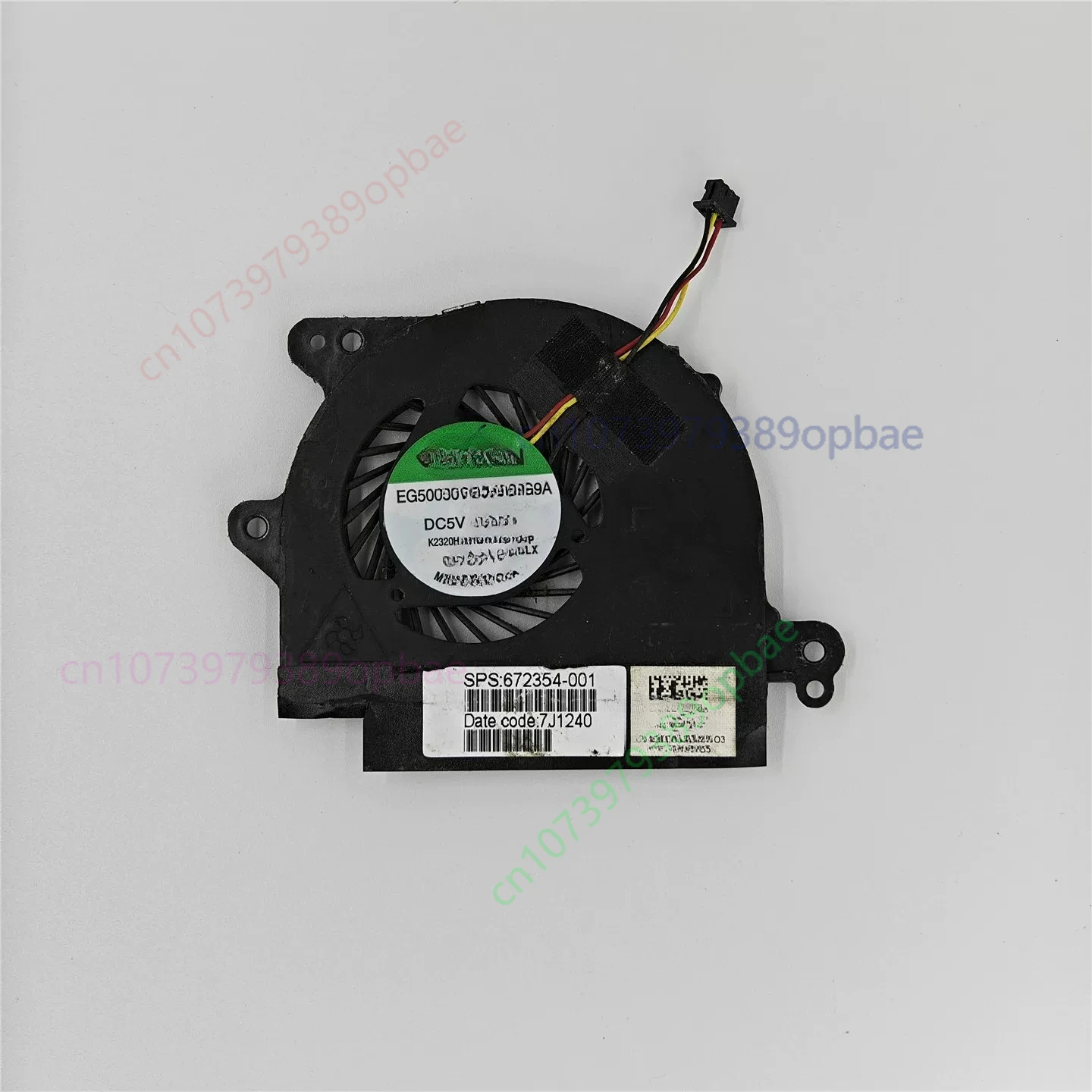 

New Original Laptop Cooling Fan For HP Folio 13 13-1000 13-2000 Notebook Replacement Fan Part 672354-001