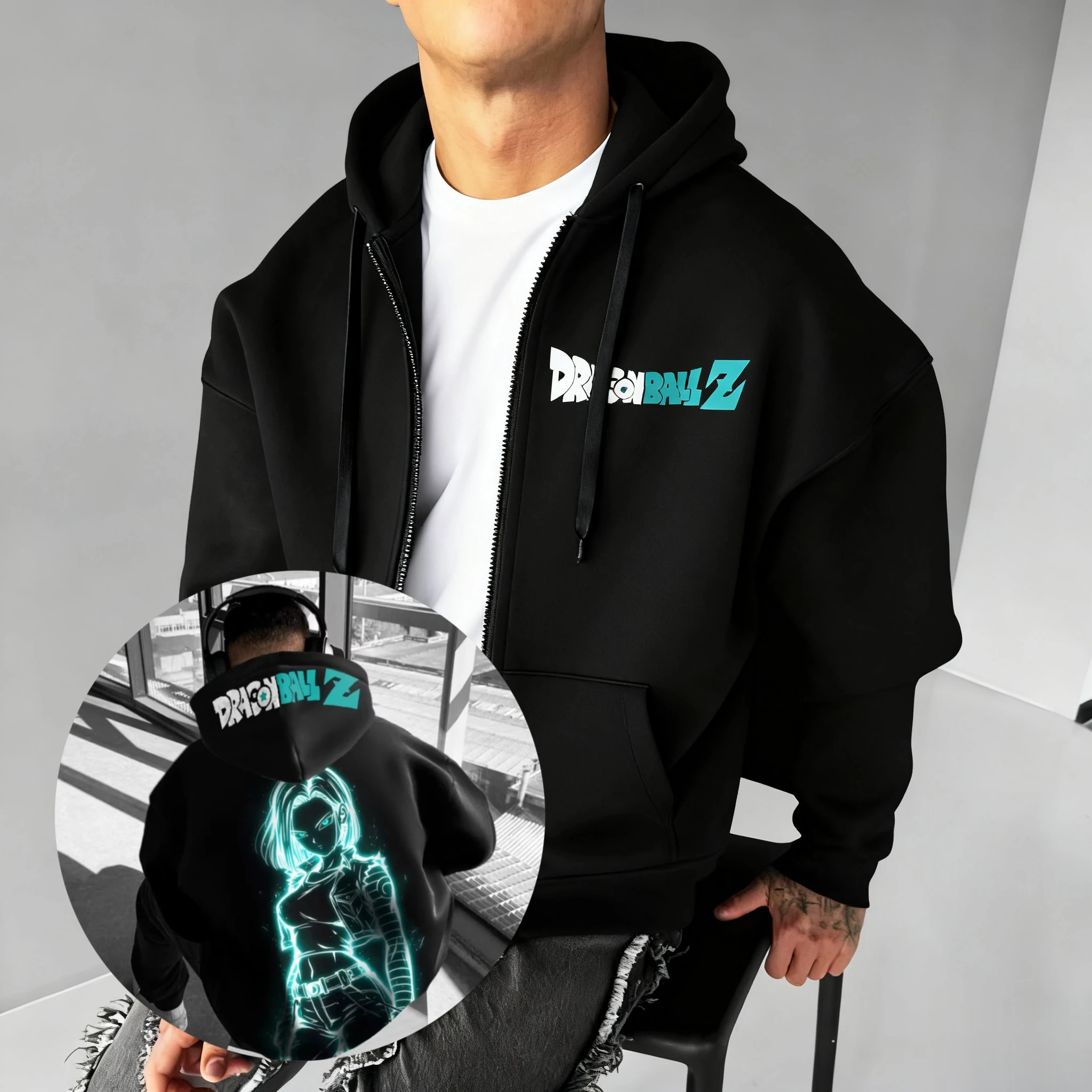 

Dragon Ball Z аниме куртка для мужчин и женщин толстовка на молнии уличная повседневная верхняя одежда пуловер с графическим принтом весна осень модные топы