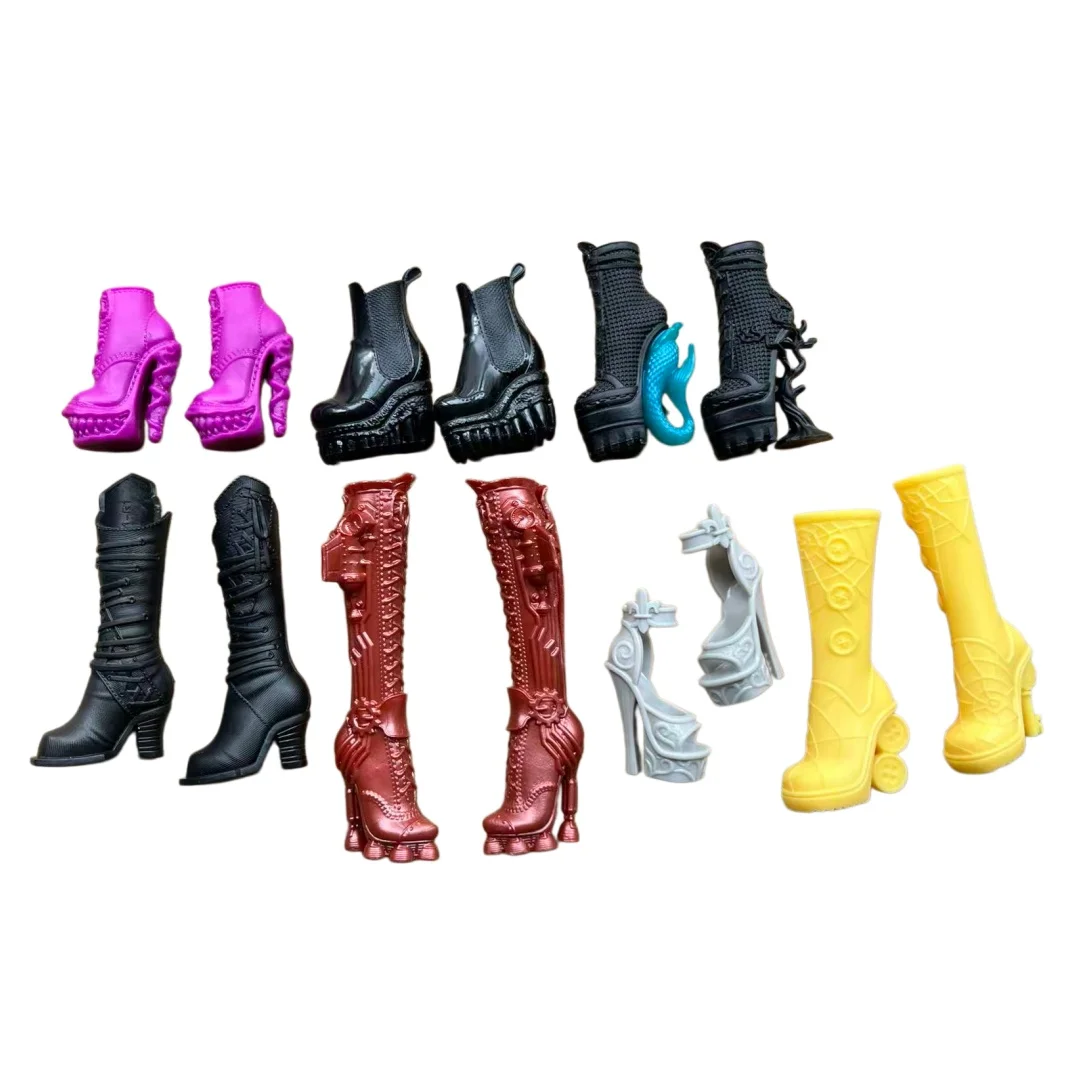 Chaussures et bottes pour poupées monstres à l'échelle 1/6, sandales DIY, accessoires de déguisement, pièces de jouets personnalisées pour décorations de poupées féminines