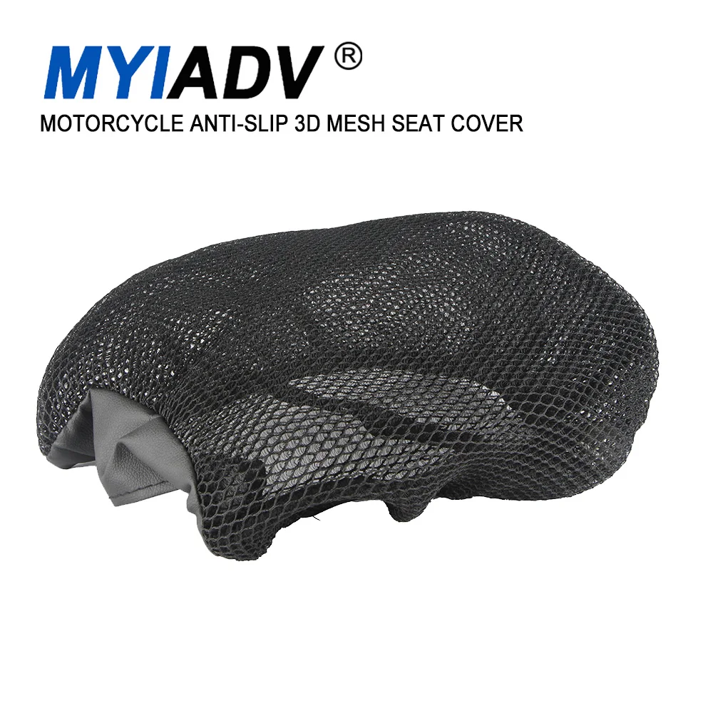 Motorcycle 3D Mesh Cushion Saddle Seat Cover For BMW R1200 GS OC/LC R1200GS Adv Adventure Anti-Slip Nylon Fabric Protector Cover