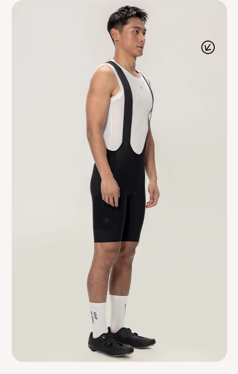 LAMEDA Herren-Radsport-Trägerhose, professionelle Radsport-Träger, 6-Stunden-Pads, hohe Taille, Fahrrad-Shorts, atmungsaktive Rennrad-Bekleidung – Detail 32