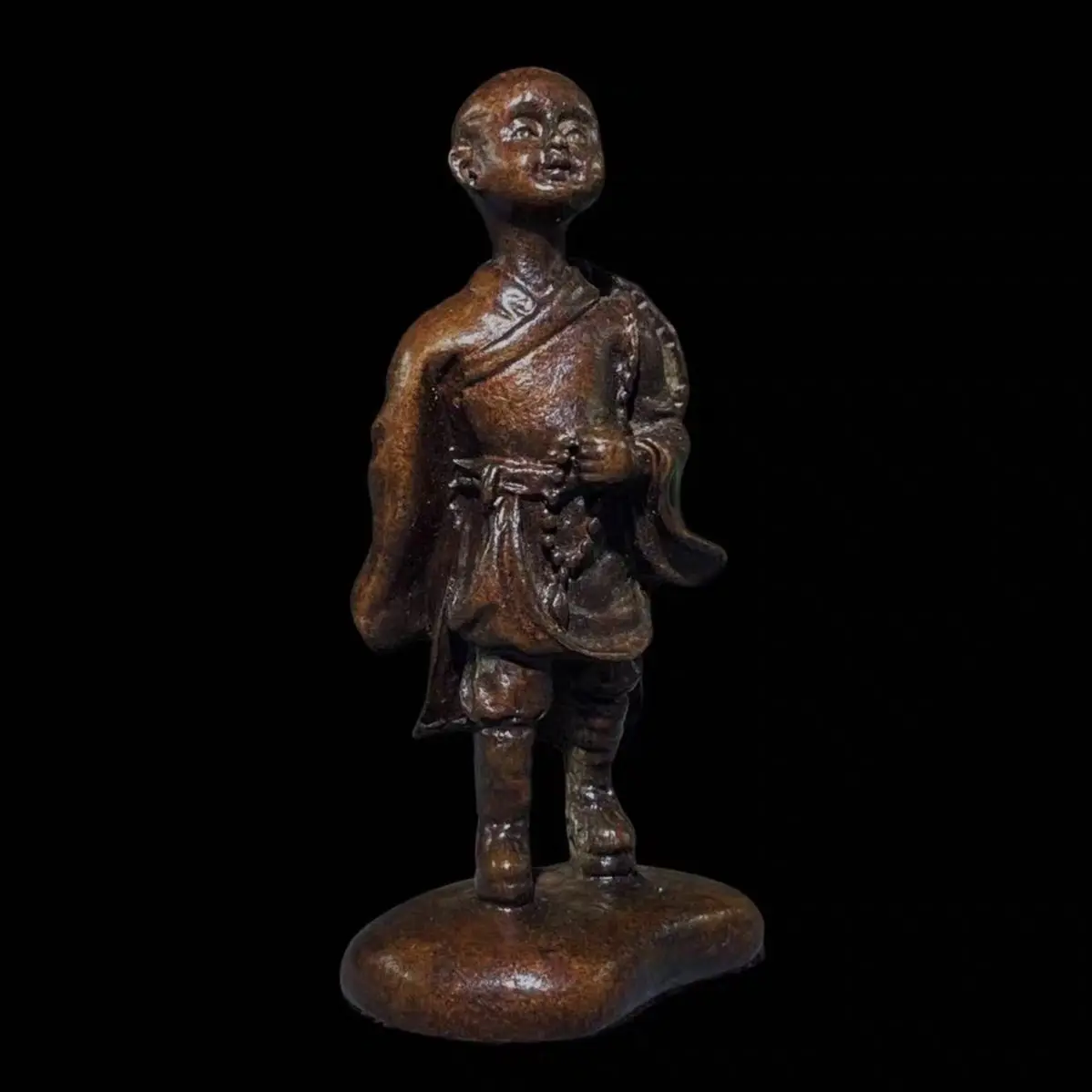 little monk novice Statue Sculpture Figurines Home Garden Decoration Statues For House ﻿