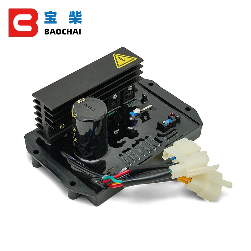 Imagem -06 - Monofásico Trifásico 380v Avr Regulador de Tensão Automático para Escova e Controle sem Escova do Estabilizador do Gerador Kt2451b 3b38