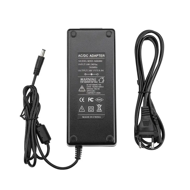 

Адаптер AIYIMA, 36 В, 6 А, источник питания постоянного тока, 36 В, блок питания для ЕС/США, применяется к аудиоусилителю TPA3255 TPA3251 TDA7498E TAS5613D TAS5630