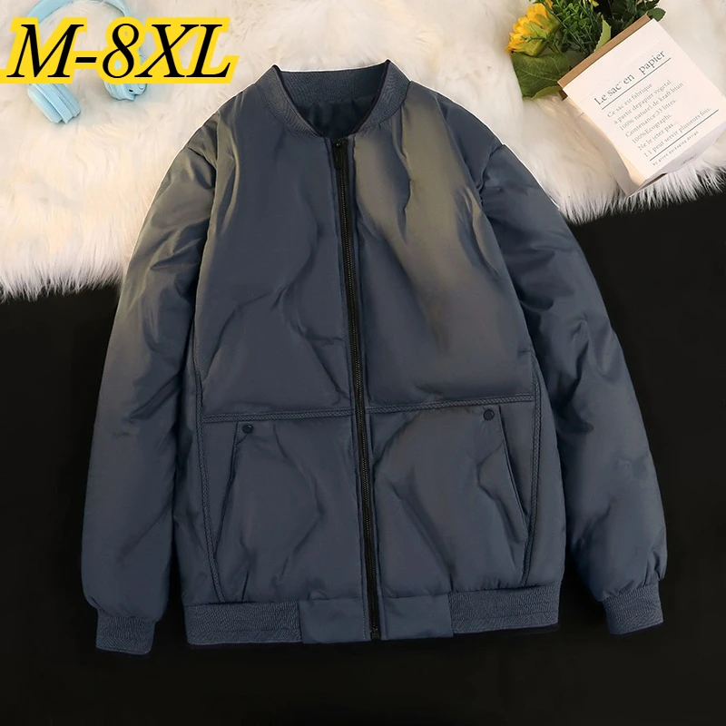 

Trendy Men Padded Jacket Comfort Outdoor Riding Cold Resistant Warm Parka Coats Casual Sport Thickened Winter Baseball Jackets