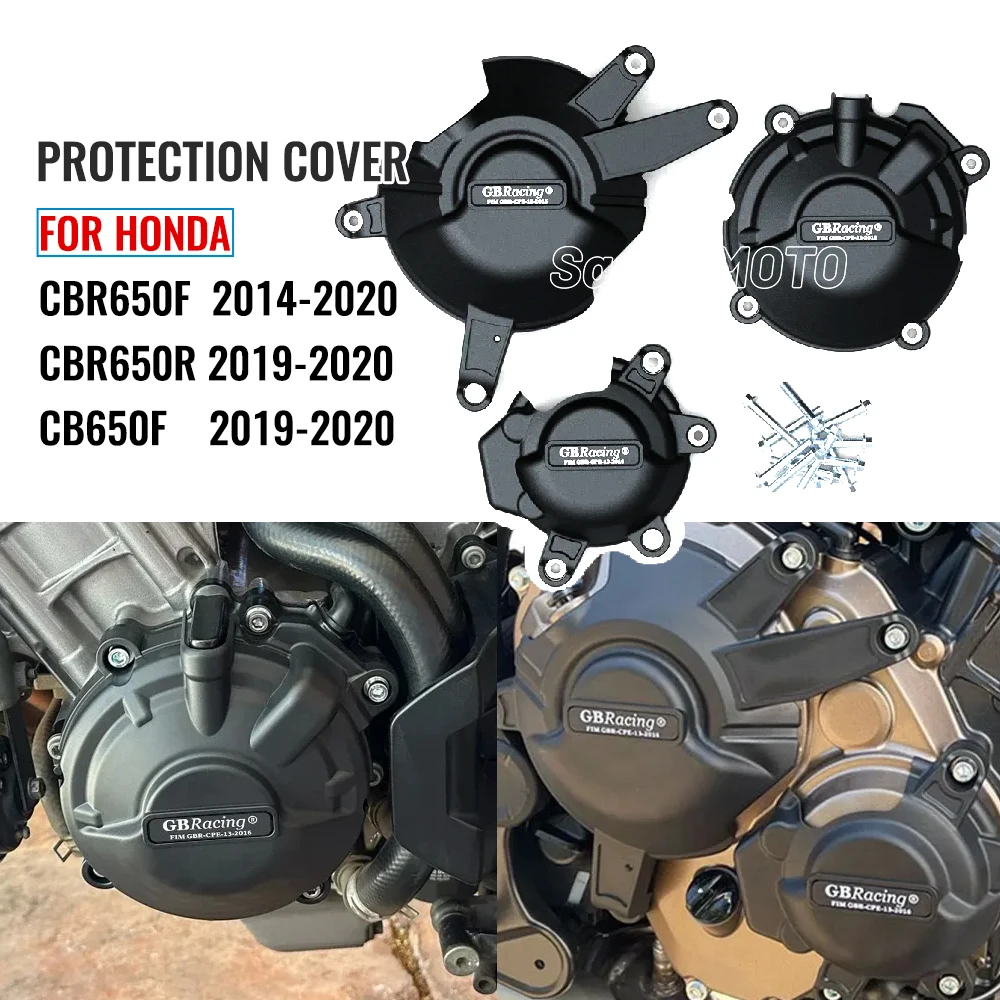 

Motorcycle Engine Protective Cover For Honda CBR650F 2014-2020 & CBR650R 2019-2020 & CB650F 2019-2020 Engine Protector Cover