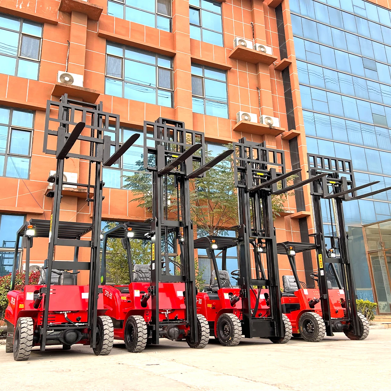 China Factory Price Electric Forklift 3 Ton 2 Ton 1.5ton Electric Forklift with Lithium Battery with Attachment for Sale