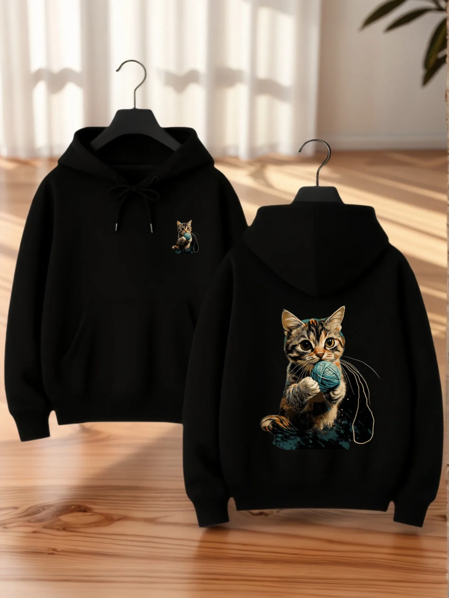 

Graphic Hoodie Women, Cute Print, Casual Style, Soft Fabric, Casual Everyday Wear, For Teens