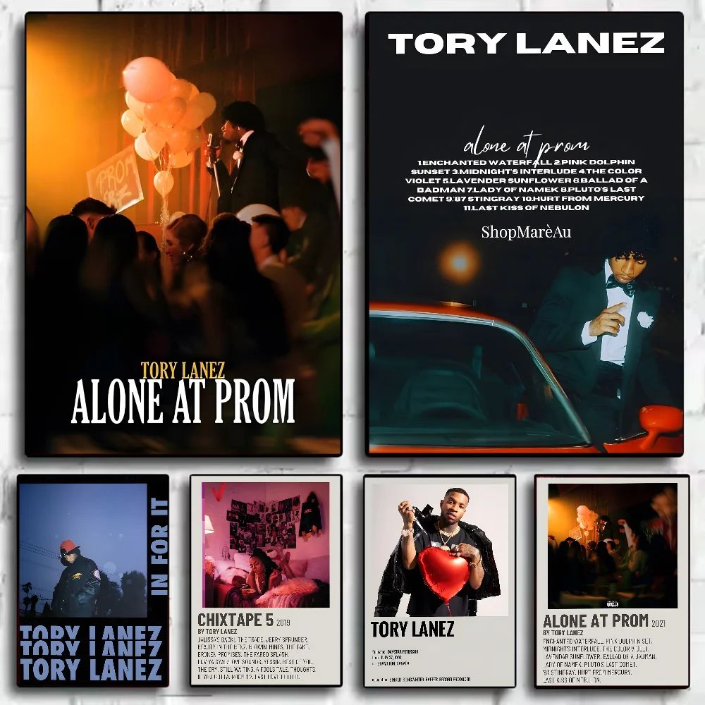 Rapper T-Tory L-Lanez Alone At Prom Poster HD art sticky wall waterproof home living room bedroom bar aesthetic decoration