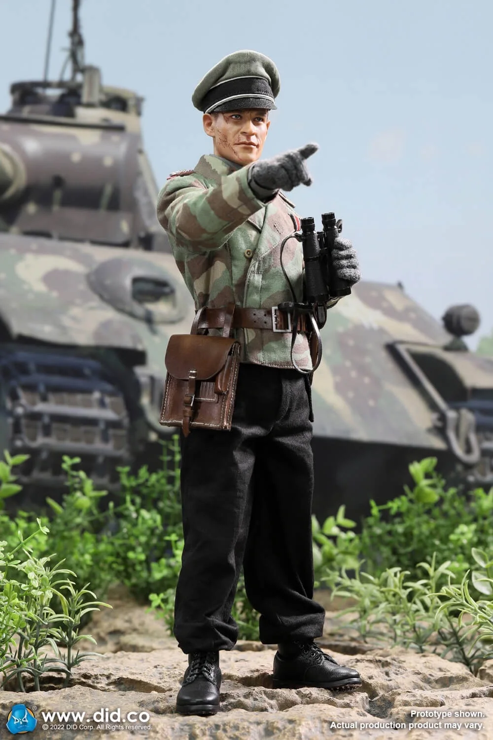 Figura de acción movible de la serie militar de la Segunda Guerra Mundial, juego completo de Comandante de batalla, modelo de regalo para fanáticos coleccionable, DID D80160 1/6