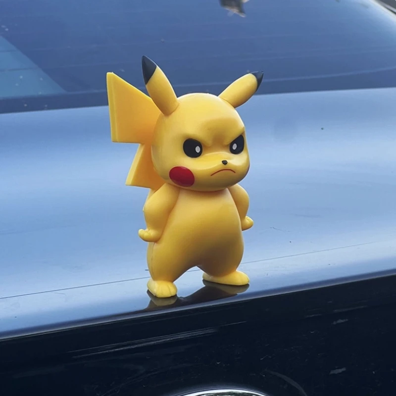 

38cm Cartoon Pokemon Pride Pikachu Large Size Desktop Decoration 1:1 PVC Action Figure Model Statue Collection Toy Birthday Gift