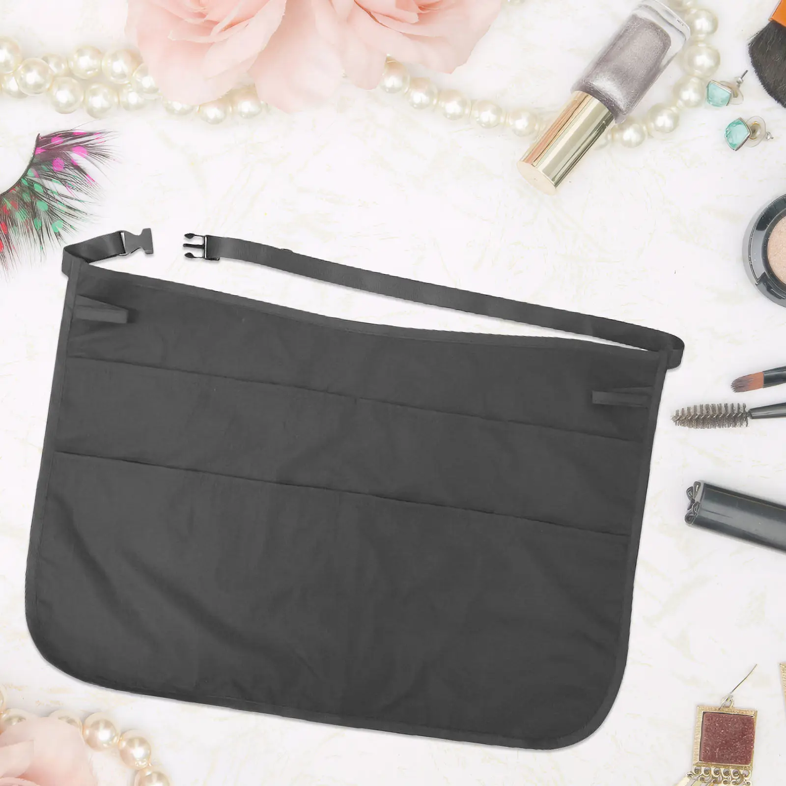 Hair Stylist Waist Apron Multipocket Design Scissor Pouch Shears Holder for Barber Shop Salon Haircut Styling Hairdressing