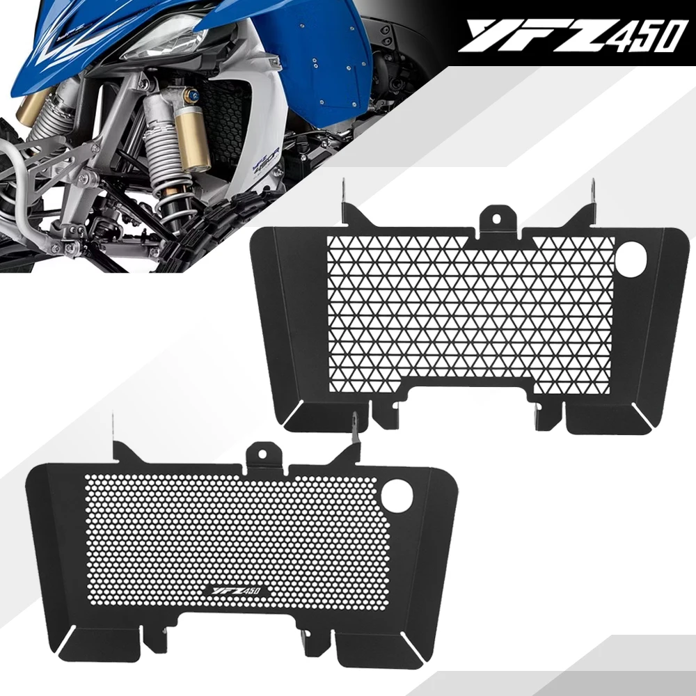 

ATV Accessories Radiator Grille Cover Guard Fit For Yamaha YFZ450R YFZ 450R 2009 2010 2011 2012 2013 YFZ450X YFZ 450X 2010-2011