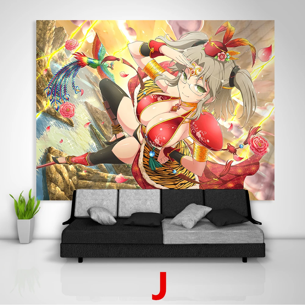 Canvas Painting Decor Pictures Home Decor Senran Kagura Ikaruga Leo Hikage Katsuragi Imu Shiki Wall Art Print Room Wall No Frame