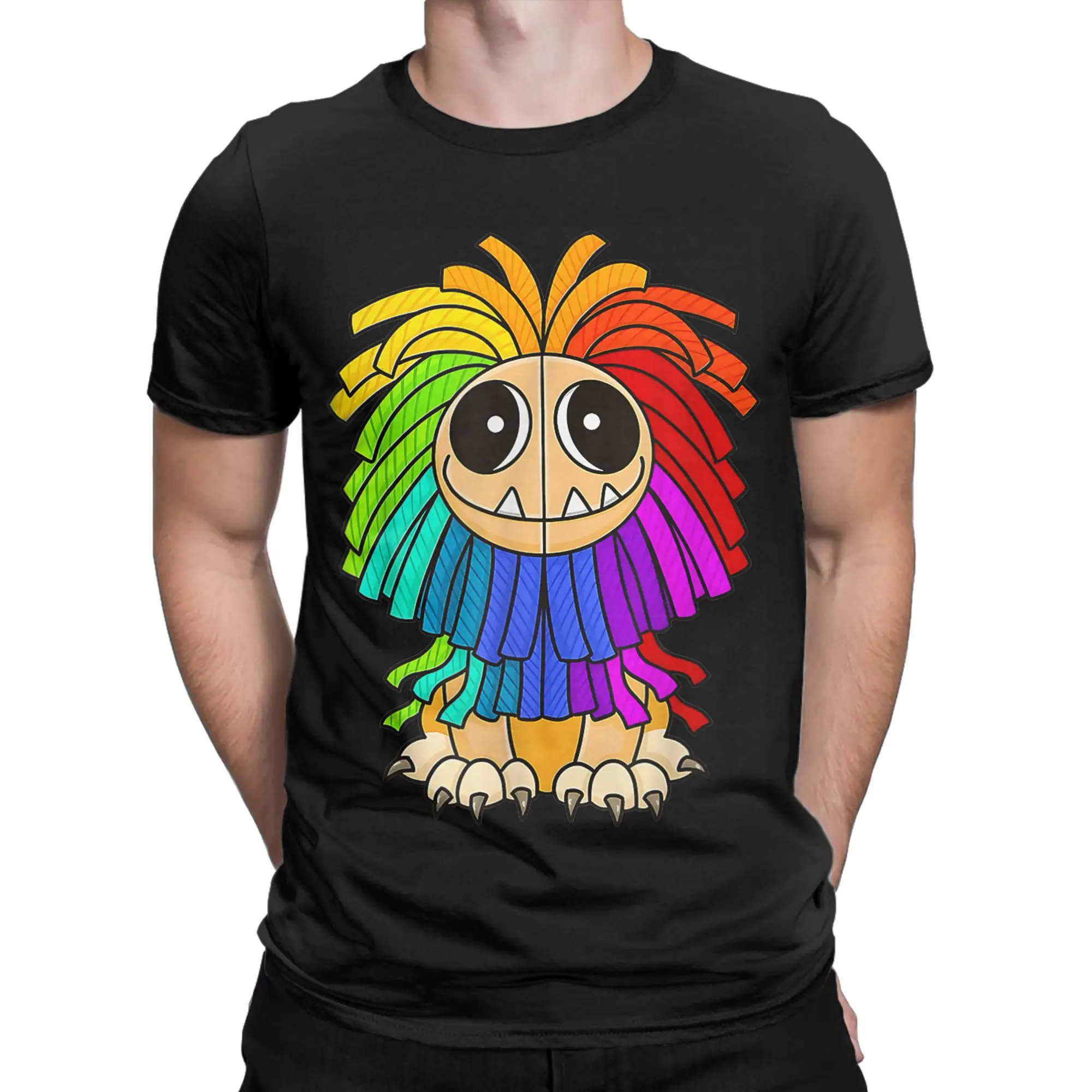 Men Women Yarnaby Plush Critters Cartoon T Shirt Pure Cotton Graphic Tee Shirts  Clothing Outfits