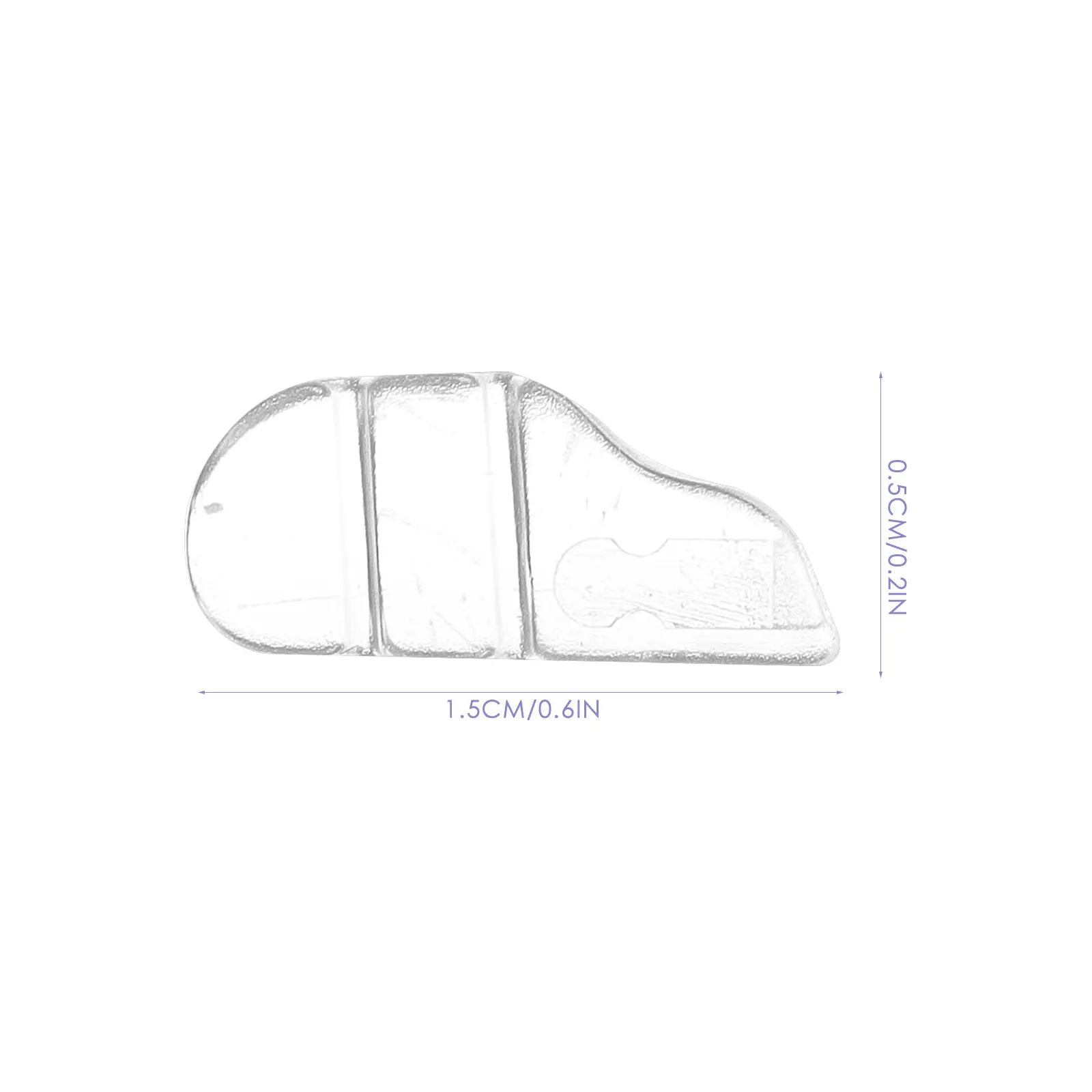1Pair Exquisitely Crafted Reusable Nose Pads for Eyeglasses Enhanced Fit Height Adjustment Non-Slip Nose Cushion Compatible with