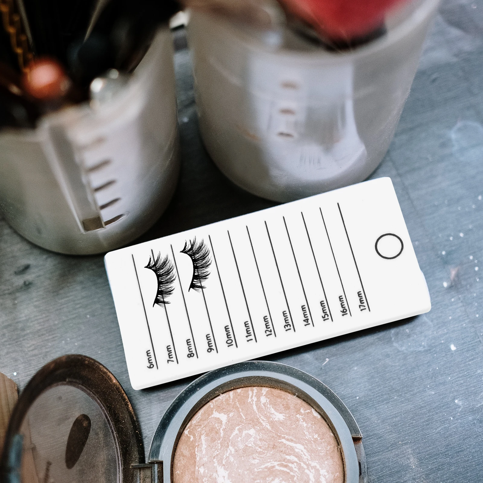 Placa de exibição de cílios armazenamento ganizer acrílico salão de beleza bandeja ferramenta extensão cílios postiços enxertia uso pessoal profissional