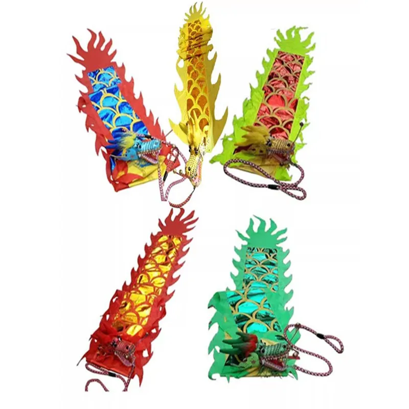 2/3/5m Chinese Dance Dragon Props For Children Adults Fitness Dragon Toy Gifts New Year Christmas Traditional National Dance