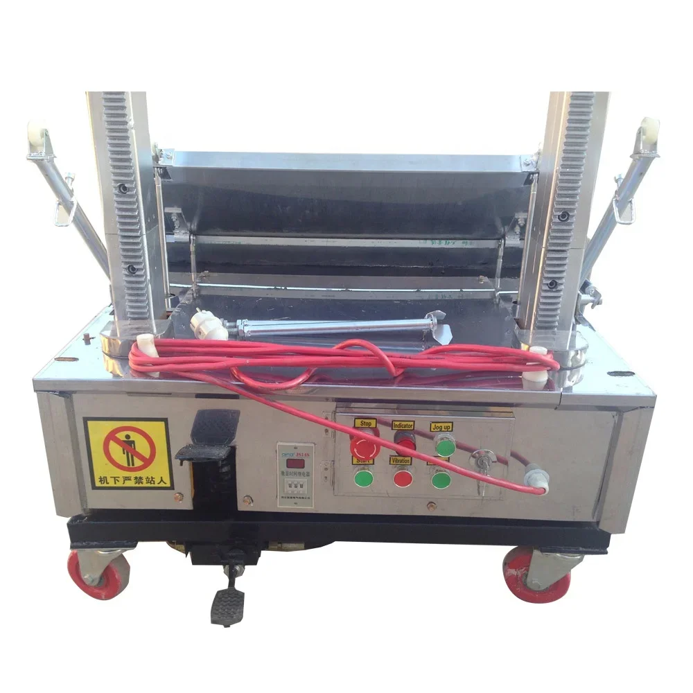 ZB800-5A Portable Auto Wall Plastering Rendering Machine Automatic Cement Plastering Machine