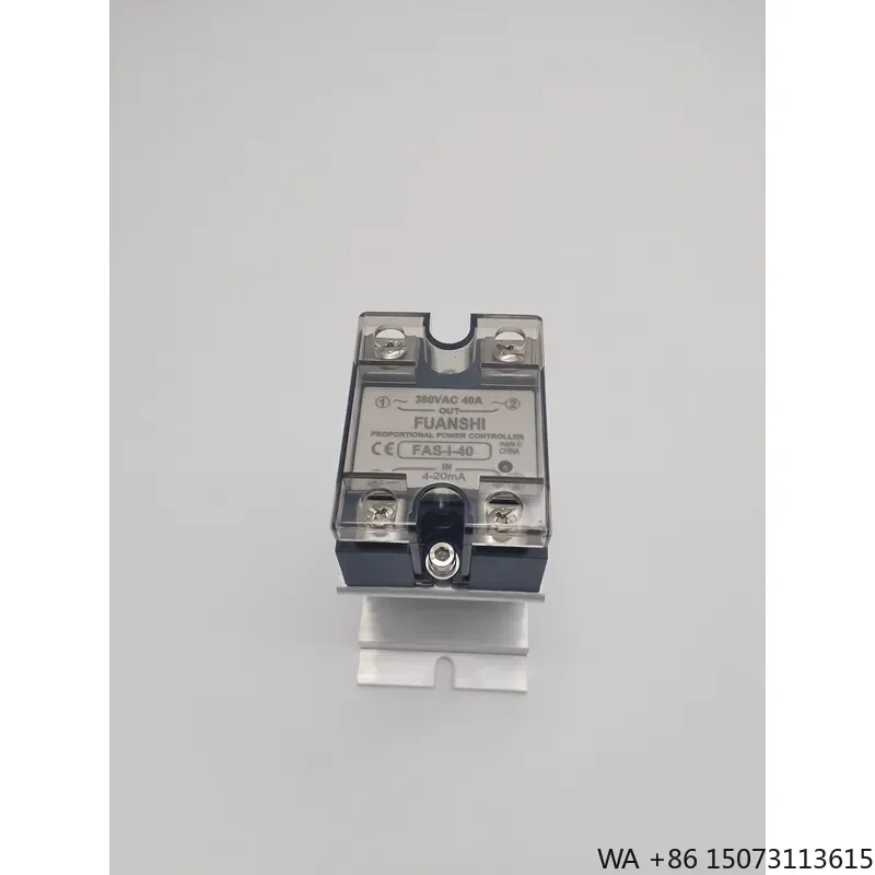 for FUANSHI PID Temperature Control Solid State Relay SSR 10A Single Phase 4-20mA 0-10V Analog Input Sealed for Heating