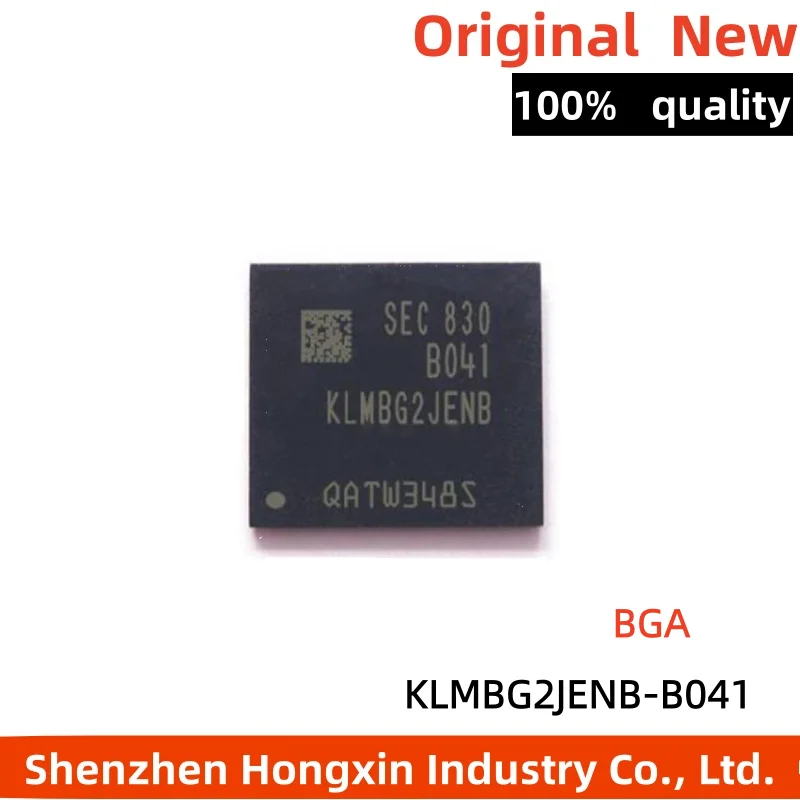 

1 piece KLMBG2JENB-B041 32G BGA153 Ball EMMC Memory Chip Storage IC