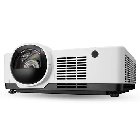 Outdoor Professional Short Throw LCD Support 3D Cinema Full HD 6500 Lumen Laser 4k Hd Projector for Large Venue Building Mapping