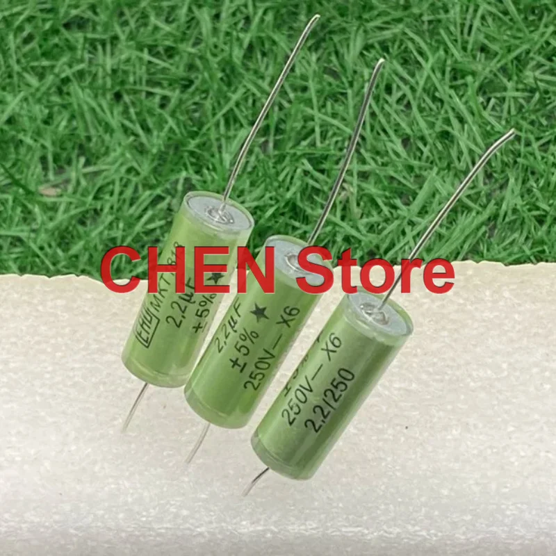 

4PCS/10PCS Original VISHAY ERO MKT1813 2.2UF 250V 12X30MM Audio axial capacitor MKT 2U2 225 free shipping