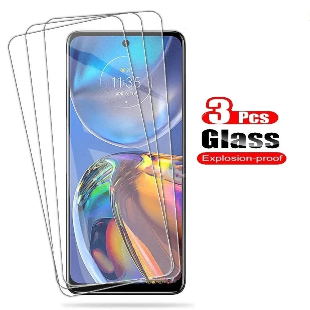 3 unidades de vidro temperado HD para protetor de tela Motorola Moto G Power 5G G35 G45 G75