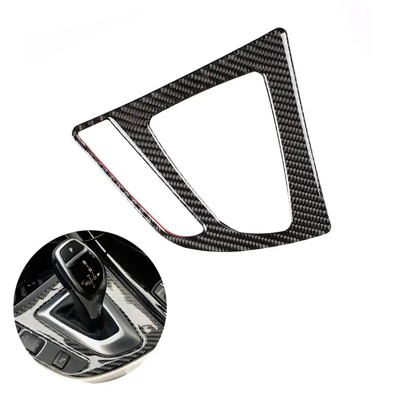 

Для BMW 3 4 серии F30 F31 F32 F36 3GT F34 2014-2018 LHD автомобильные аксессуары из углеродного волокна внутренняя панель управления переключением передач рамка