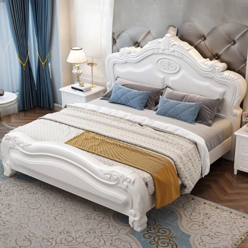 

European Wooden Double Bed Pretty Unique King Size Living Room Double Bed Unique Modern Cama Matrimonial Bedroom Furniture