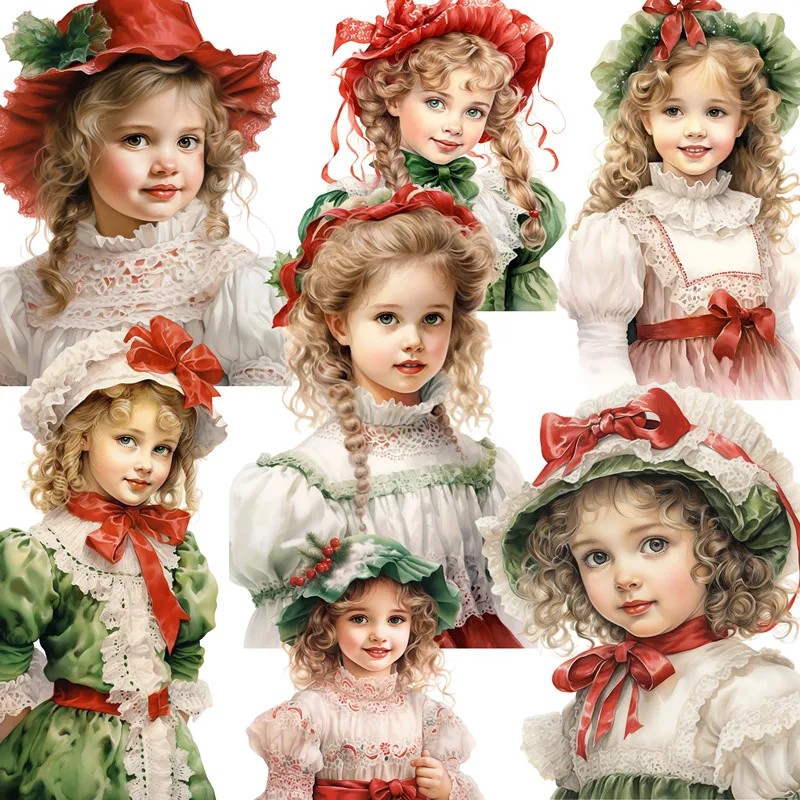 

Cute little girl Stickers Crafts And Scrapbooking stickers kids toys book Decorative sticker DIY Stationery