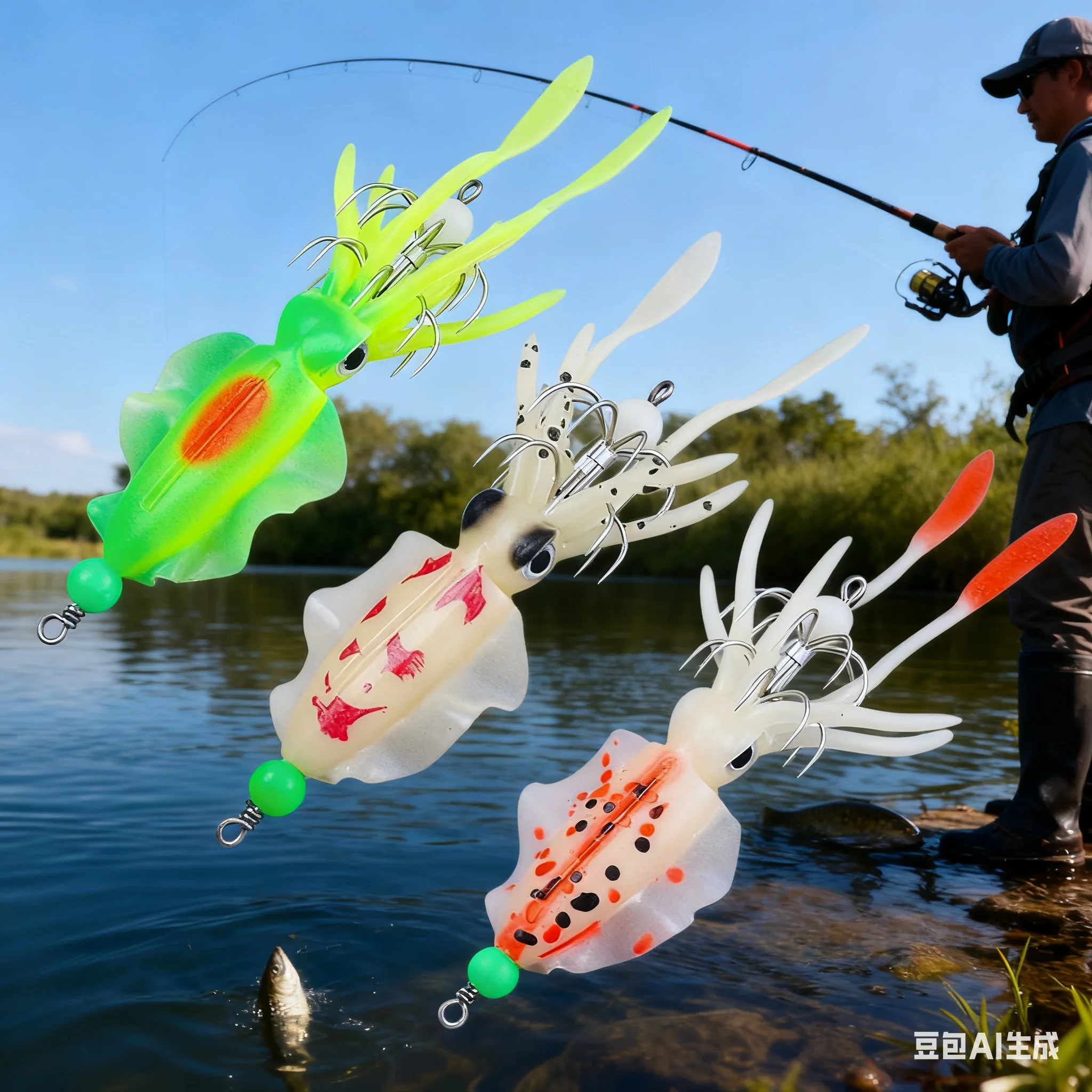 3-pcs-iscas-de-pesca-luminosa-lula-gabarito-conjunto-para-pesca-noturna-realista-isca-macia-octoups-lula-duplo-gancho-pesca-equipamentos