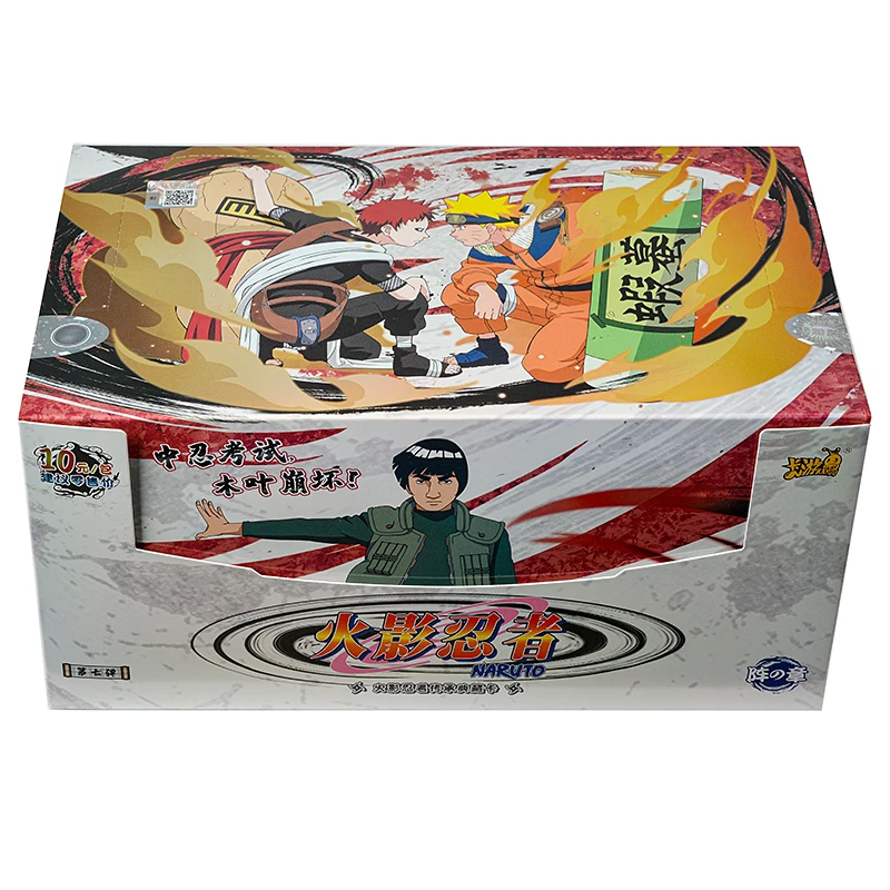 KAYOU Original Naruto Box T4W3 T4W6 T4W7 Anime Naruto Fight Chapter Pro Chapter Ninja World Collection Card