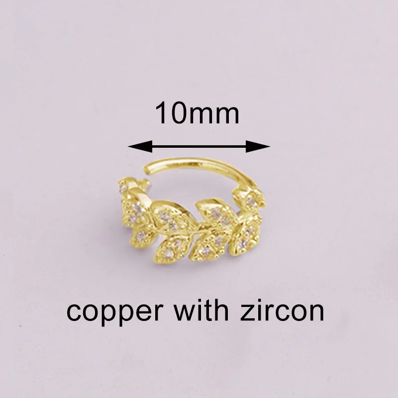 Zierliche Piercing-Ohrringe für Damen: Helix-, Rook-, Conch-Ohrringe, 1 Stück, passend für Lobe-, Daith-, Tragus- und Flat-Stud-Ohrringe, modischer, sexy Schmuck. – Detail 10