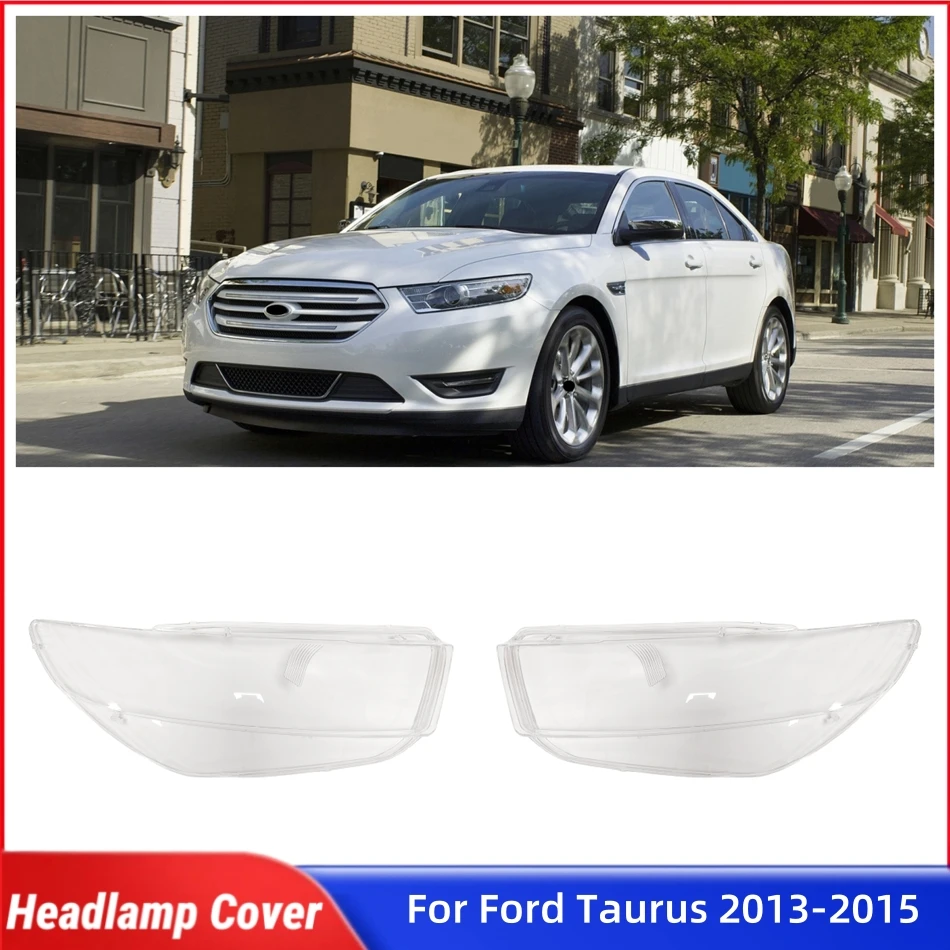 

Для Ford Taurus 2013 2014 2015, автомобильные аксессуары, крышка передней фары, стеклянная крышка