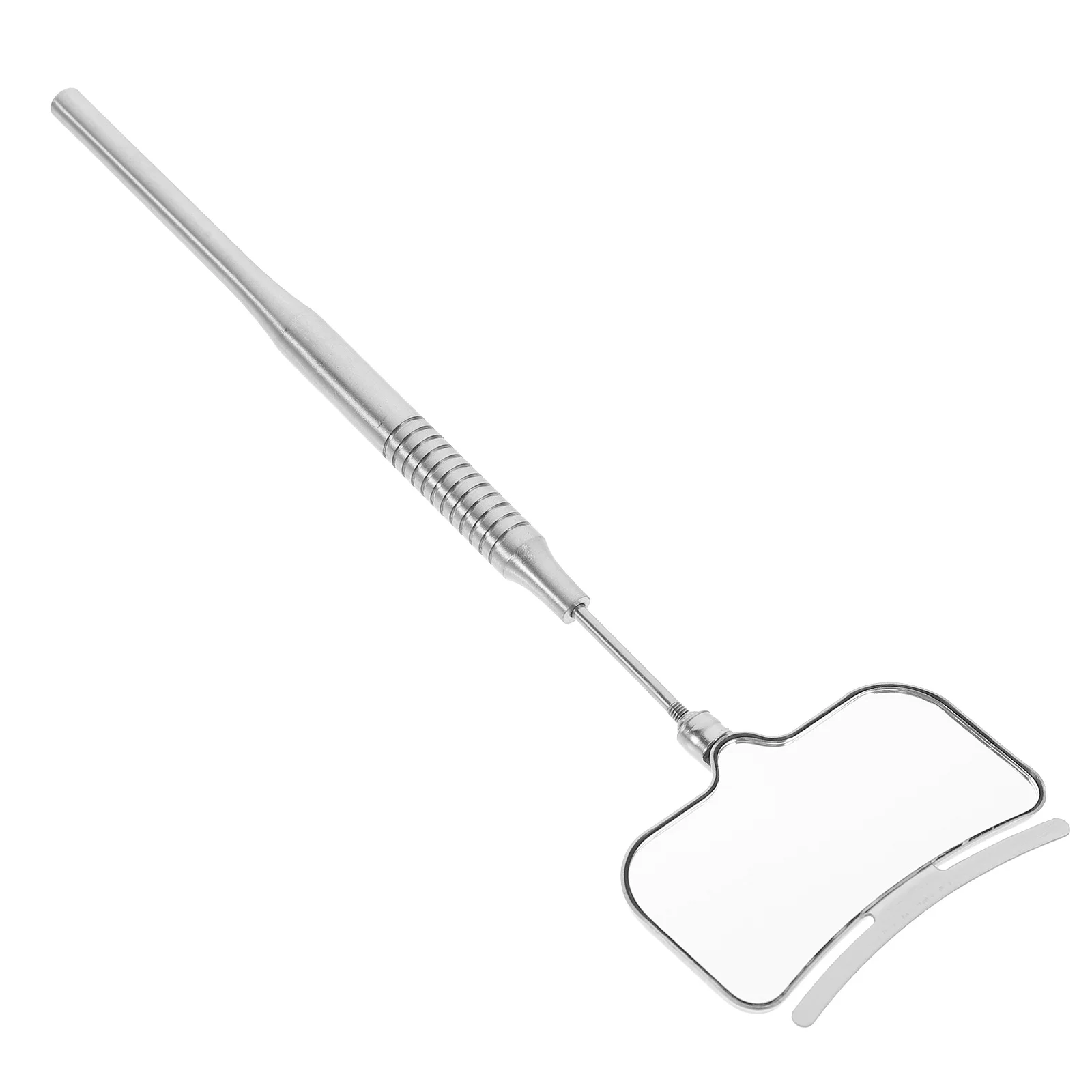 Wimpernspiegel, tragbarer Wimpernverlängerungsspiegel, Make-up-Inspektionswerkzeug aus Edelstahl, 360-Grad-Drehung, ergonomisches Design