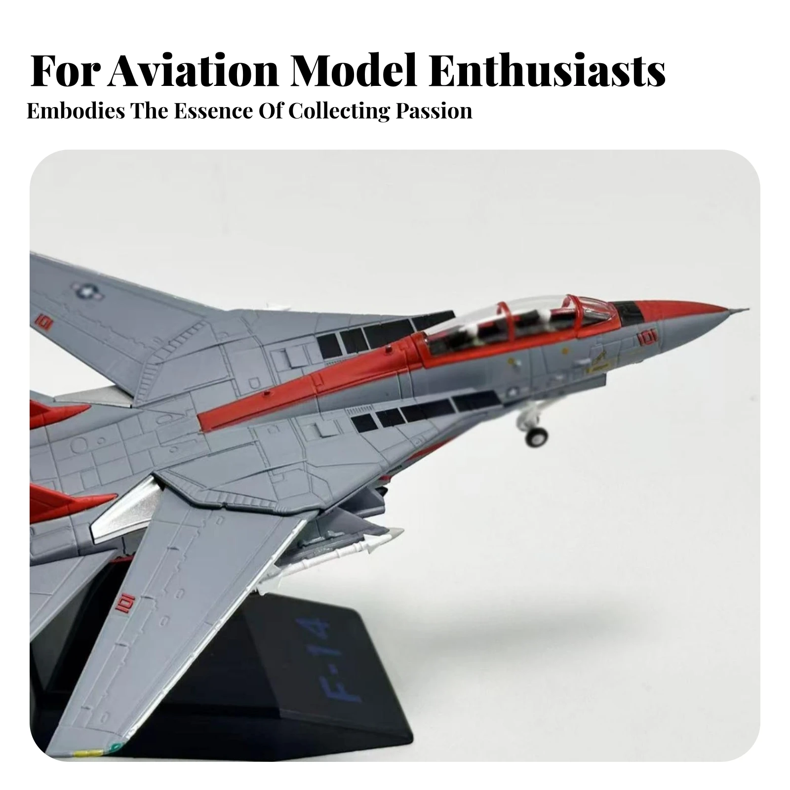 Aircraft Ornament Detailed Finish Fighter Jet Model 1 100 Display Stand Scale Decor for Home Desk