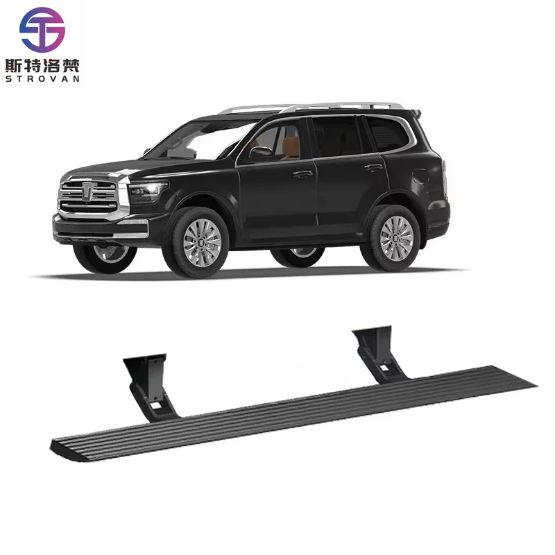 

STLF CLRAK DirtyTruck 4x4 GWM TANK 500 2024 Car Body Kit Power Pedals Side Steps Light Electric Running Boards for TANK