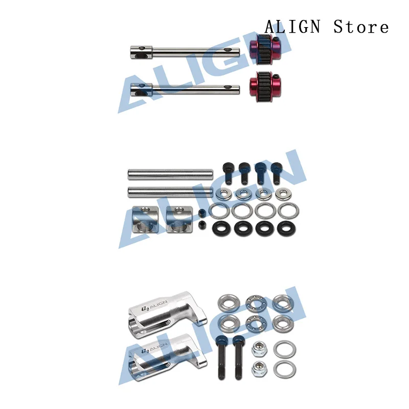 Align TB40 Belt Tail Spindle Set Tail Rotor T-shaped Mount Spindle Set Tail Rotor Holder  TB40 Spare Parts RC Helicopter