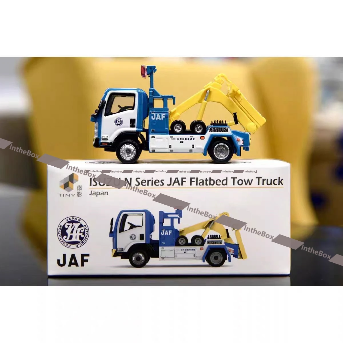 

Tiny JP11 JAF Flatbed Tow Truck 1/76 DieCast Model Collection Limited Edition Hobby Toys