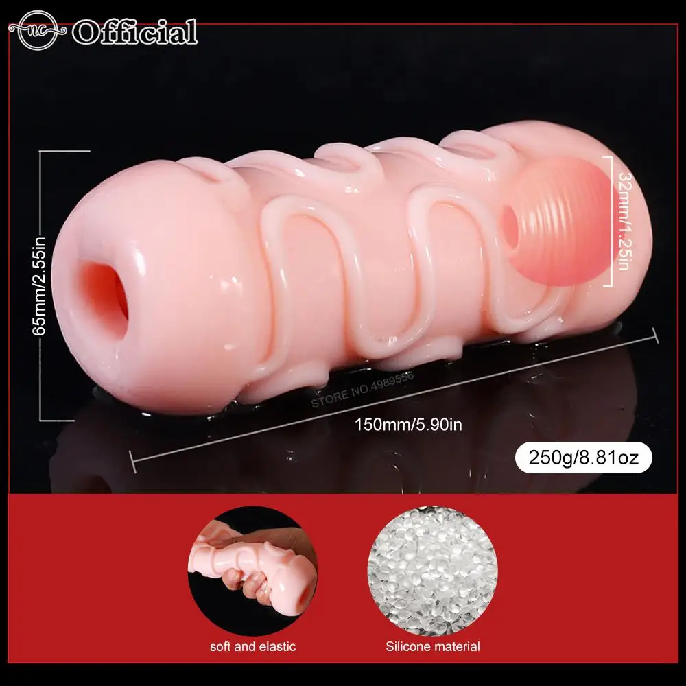 Pocket Pussey Masturbation Cup Adult Erotic Realistic Pussy True Size Male Masturbators Sex Toys for Men Artiflcial Vagina Toy