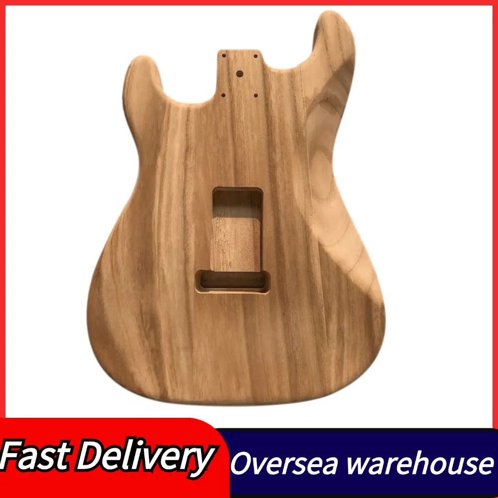 Polished Wood Type Electric Maple Guitar Barrel Body Unfinished Electric Guitar Barrel