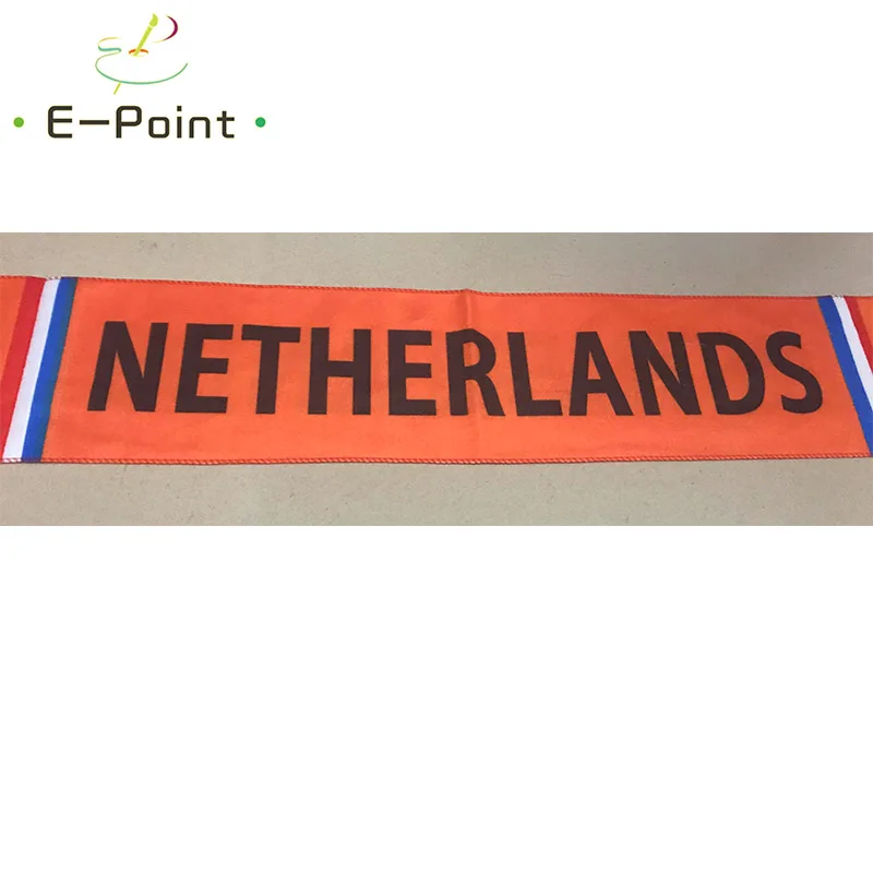 120*17 cm Size Netherlands Scarf for Fans Double-faced Printed NA014