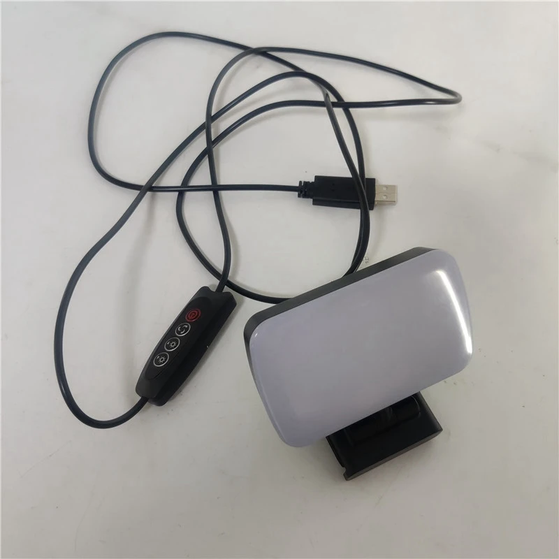 Mini Video Licht Konferenz Webcam Lampe Selfie einstellbare tragbare LED Fotografie Licht