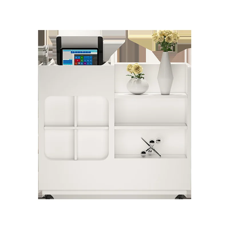 

Modern simple checkout page reception desk restaurant store clothing store beauty shop