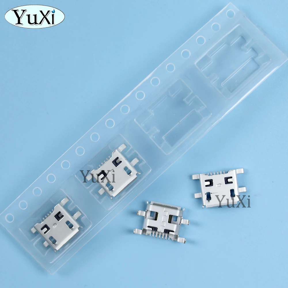 10Pcs 7Pin Micro USB Connector Charging Port Jack Socket For Samsung W2013 S7562 I9080 I519 W889 C3533 Repair Parts