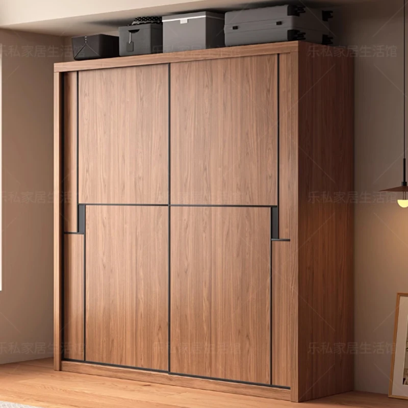 Armadio espositivo in legno Cassetti in tessuto Vestiti Camera da letto Guardaroba Moderno salvaspazio modulare Indossabile da giardino Ropero Mobili per la casa