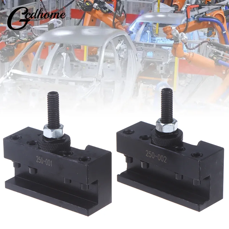 

【New】250‑001 250‑002 Quick Changing Tool Post CNC Turning High Carbon Steel Lathe Tool Holder