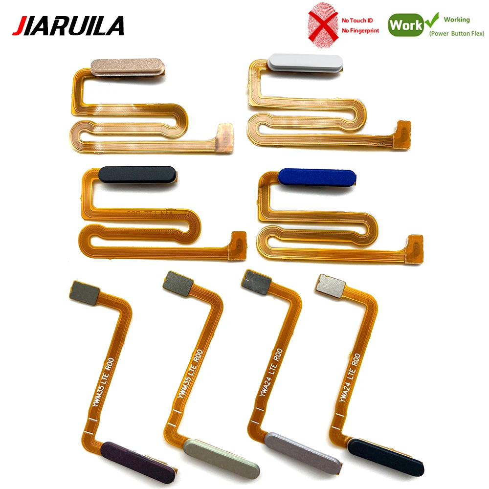 

Подходит для Samsung A14 5G A24 4G Home Touch ID, кнопка возврата отпечатков пальцев, разъем материнской платы, гибкий кабель