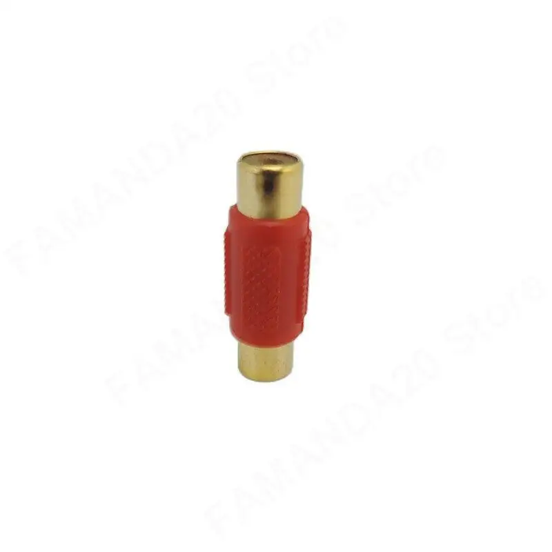 2pcs RCA Male female to 2rca 3rca male Female RCA Connector Splitter Adapter AV Video Audio T Plug RCA 2 3 way right angel m20 view 5